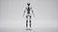 Futuristic scifi classic female robot