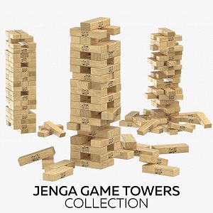 Jenga Game Towers Collection