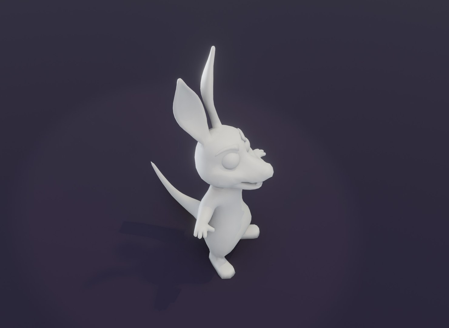 3D Cartoon Kangaroo Rigged Base Mesh 3D Model - TurboSquid 2011365