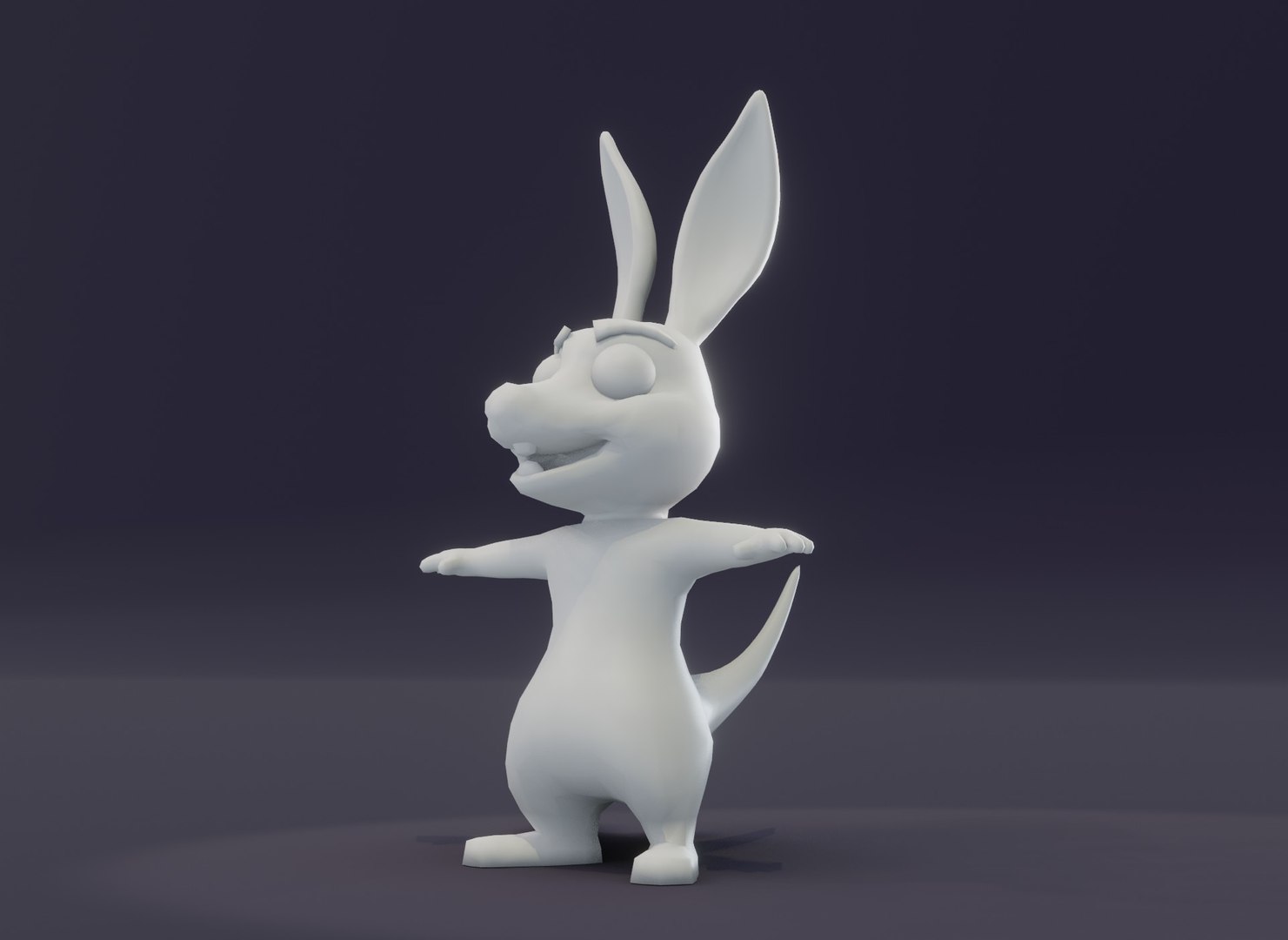3D Cartoon Kangaroo Rigged Base Mesh 3D Model - TurboSquid 2011365