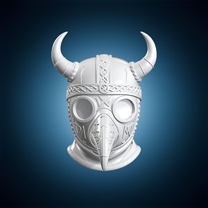 Norse Plague Doctor Mask 3D Printable Model