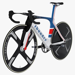 Track Bicycle Animated HQ 001