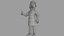 Barista - Stylized Low Poly Rigged and Animated Character