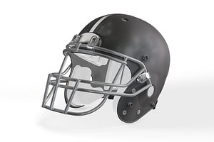 American Football Helmet 3D model