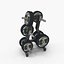 Bench, Rack & Barbell collection Technogym, full set 12 gym models