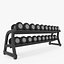 Bench, Rack & Barbell collection Technogym, full set 12 gym models