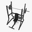 Bench, Rack & Barbell collection Technogym, full set 12 gym models