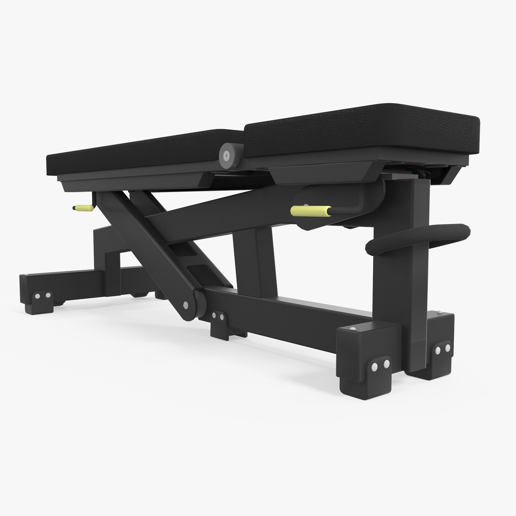 3D bench rack barbell gym TurboSquid 1169834