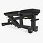 Bench, Rack & Barbell collection Technogym, full set 12 gym models