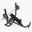Bench, Rack & Barbell collection Technogym, full set 12 gym models