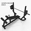 Bench, Rack & Barbell collection Technogym, full set 12 gym models