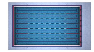 3d swimming pool