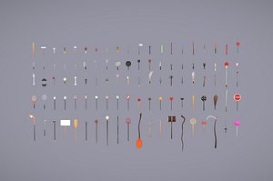 Pack009 Melee Weapons And Tools Pack 1