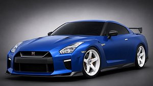 Nissan GT-R R35 Godzilla 3D Model 3D model