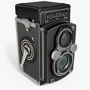 Rolleiflex Camera 8K PBR Textures 3D