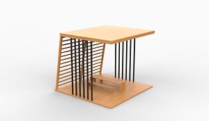 3D Pergola 3D model model