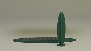 3D Futuristic Charging Station