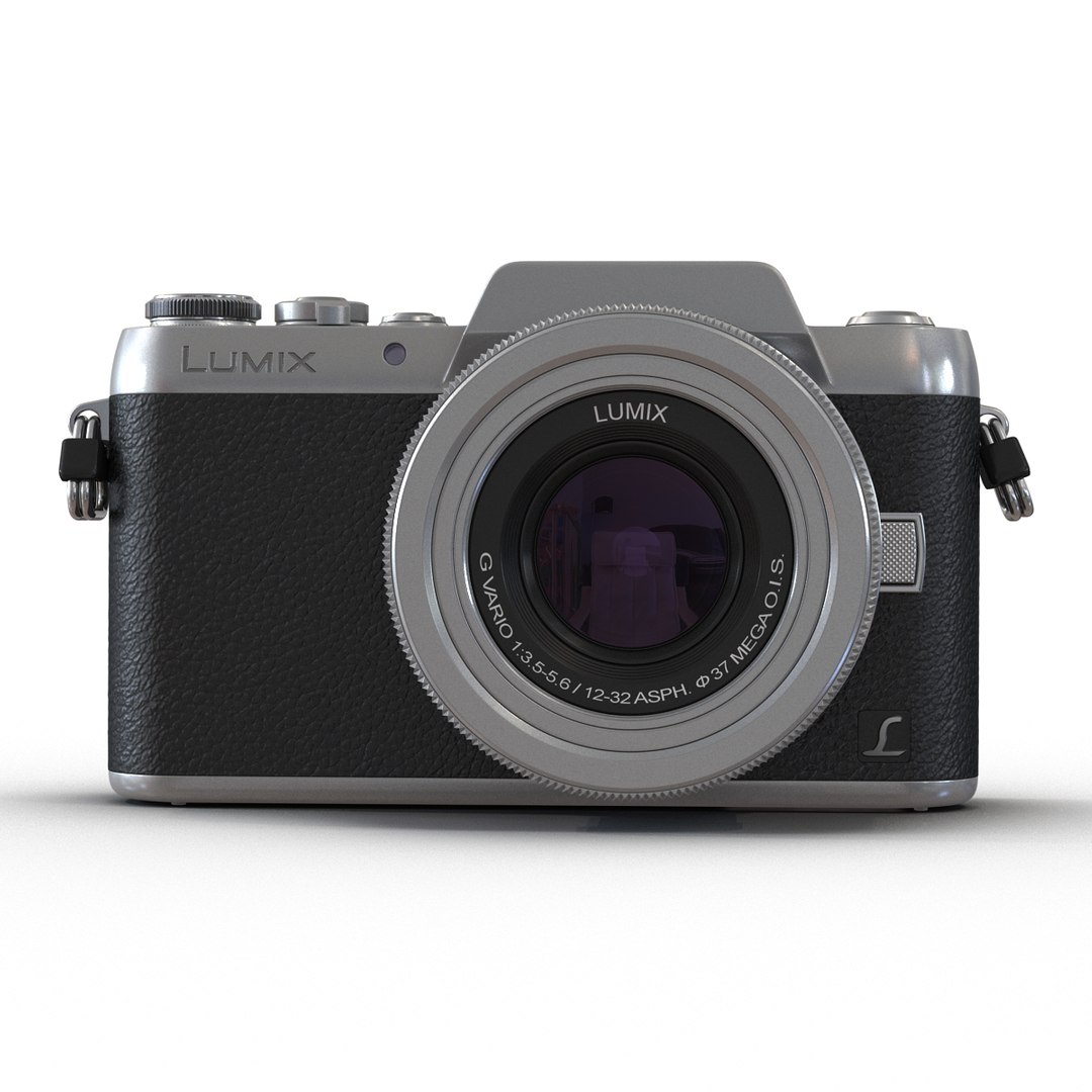 3d model of panasonic lumix dmc-gf7