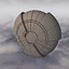 C4D Sci-Fi Spaceship A 002 Untextured