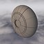 C4D Sci-Fi Spaceship A 002 Untextured