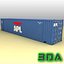 ISO shipping container 48 feet highcube