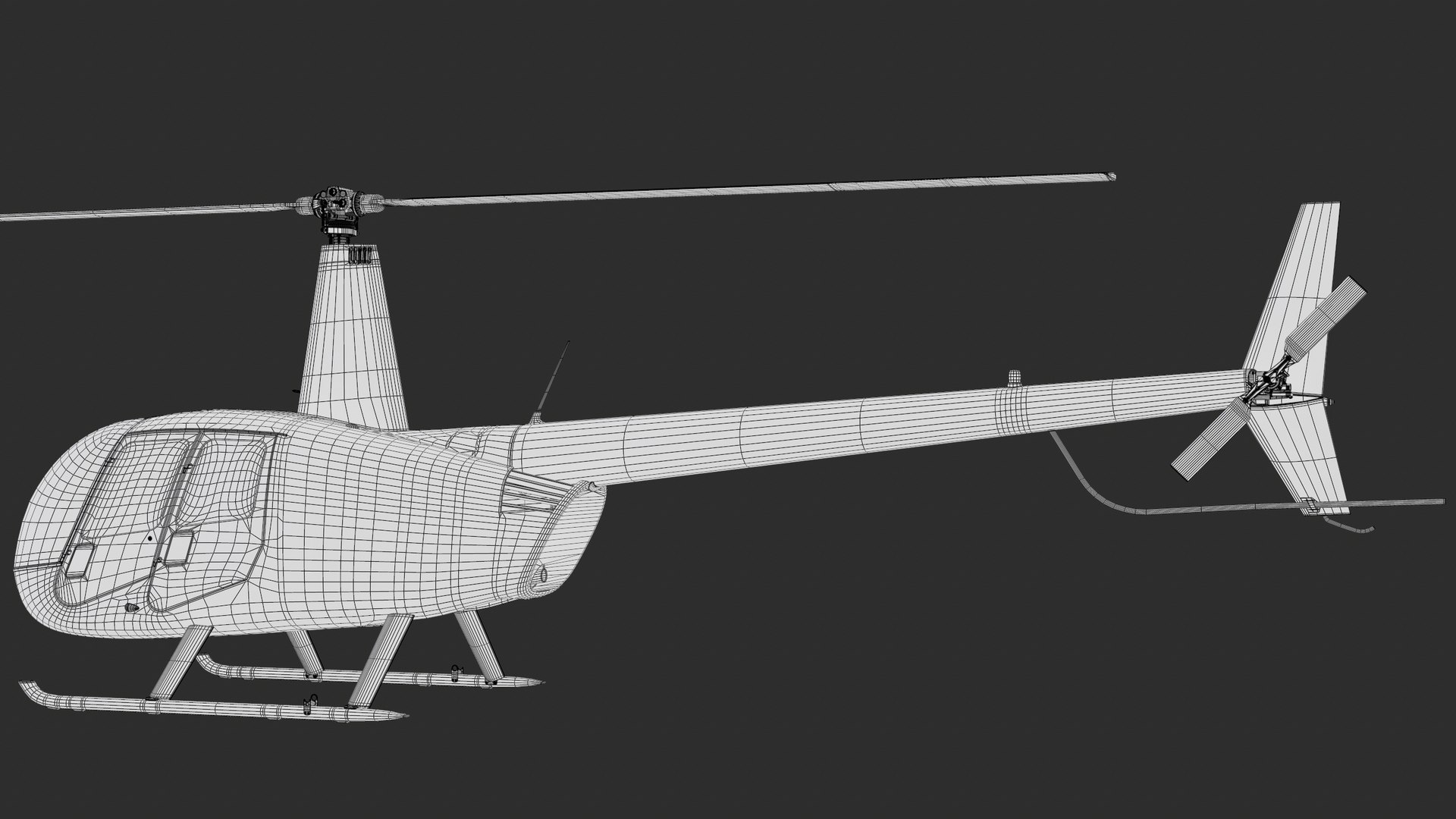 Helicopter Robinson R44 Black PBR 3D model https://p.turbosquid.com/ts-thumb/Jd/AcvpEe/Ou/screenshot216_wire/png/1781370853/1920x1080/fit_q87/0a7bdb4198b6847b8356021e3788a448571e6908/screenshot216_wire.jpg