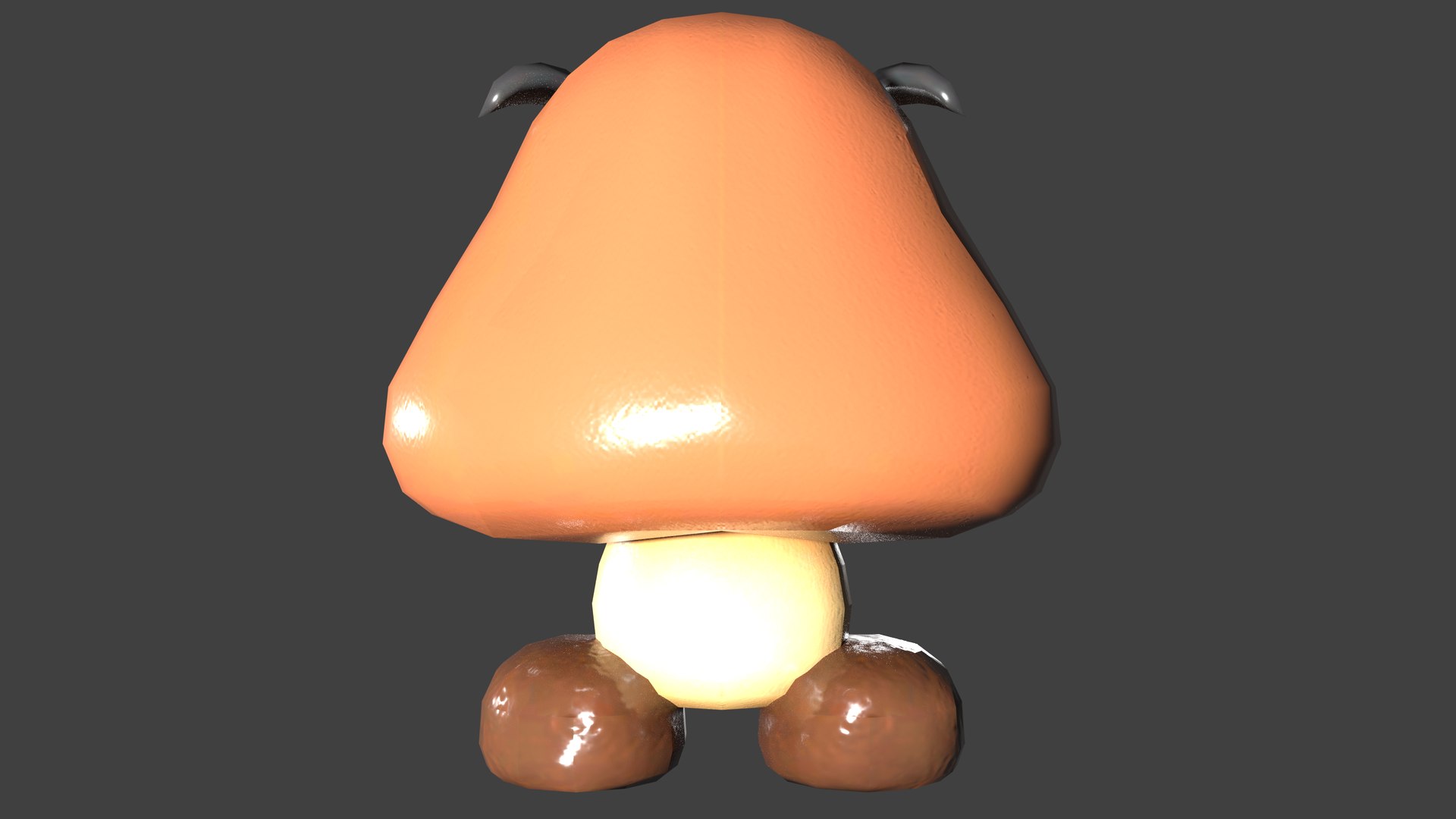Goomba Pbr Rigged 3d Model Turbosquid 1726766