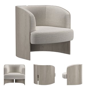 3D Indigi Armchair model