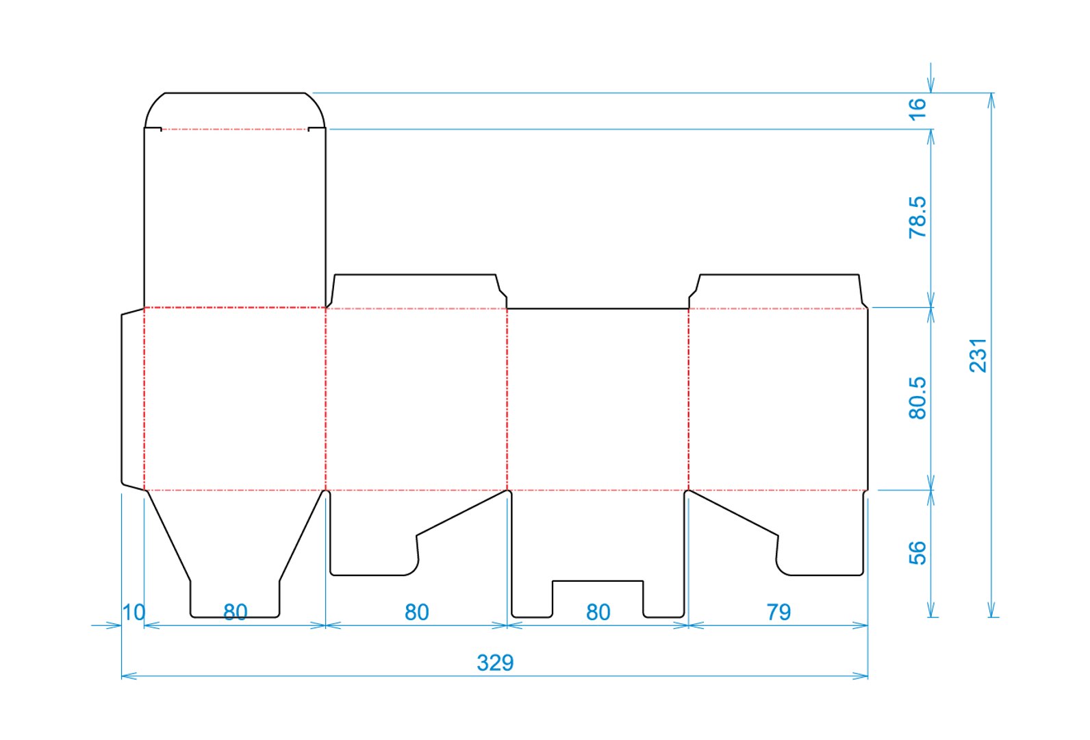 Packaging Box Cube 80x80x80mm DIE-CUT INCLUDE IN FILES 3D Model ...