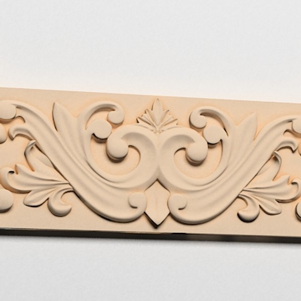 3ds frieze decor wall