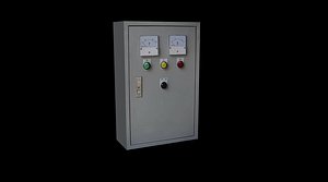 3D model electrical cabinet