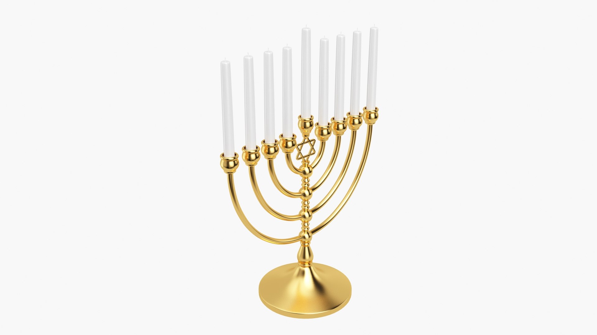 3D Model Menorah V3 - TurboSquid 2427888