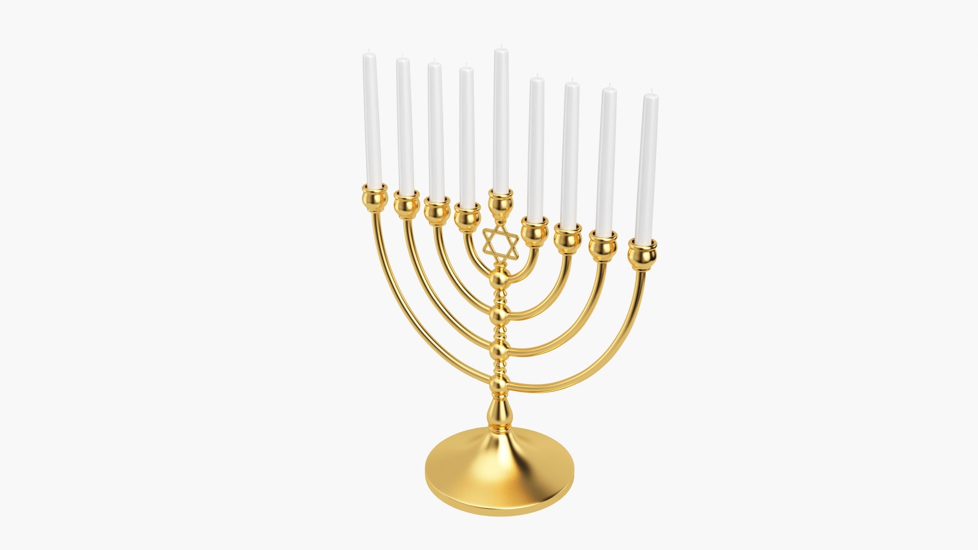 3D Model Menorah V3 - TurboSquid 2427888