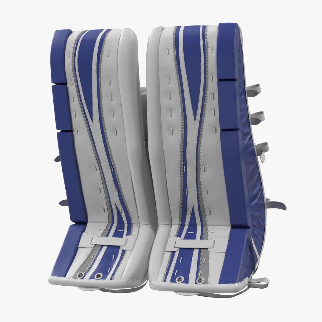 Hockey Goalie Leg Pads Generic 3D Model 3D model preview
