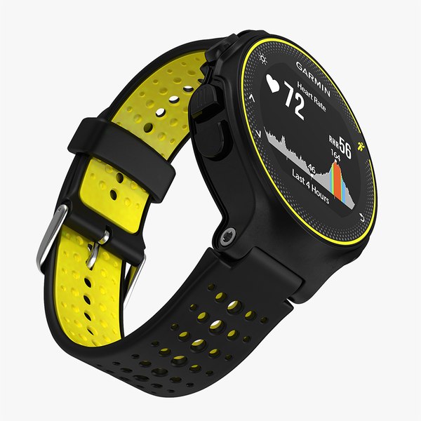 3D garmin forerunner 235 gps model