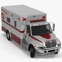 International Durastar Medical Services Unit Rigged for Maya