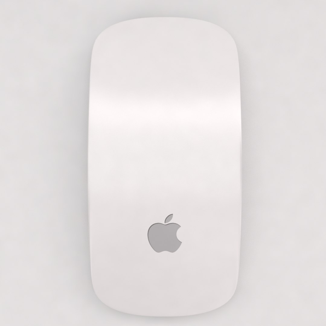 3d Model Of Mac Keyboard Mouse