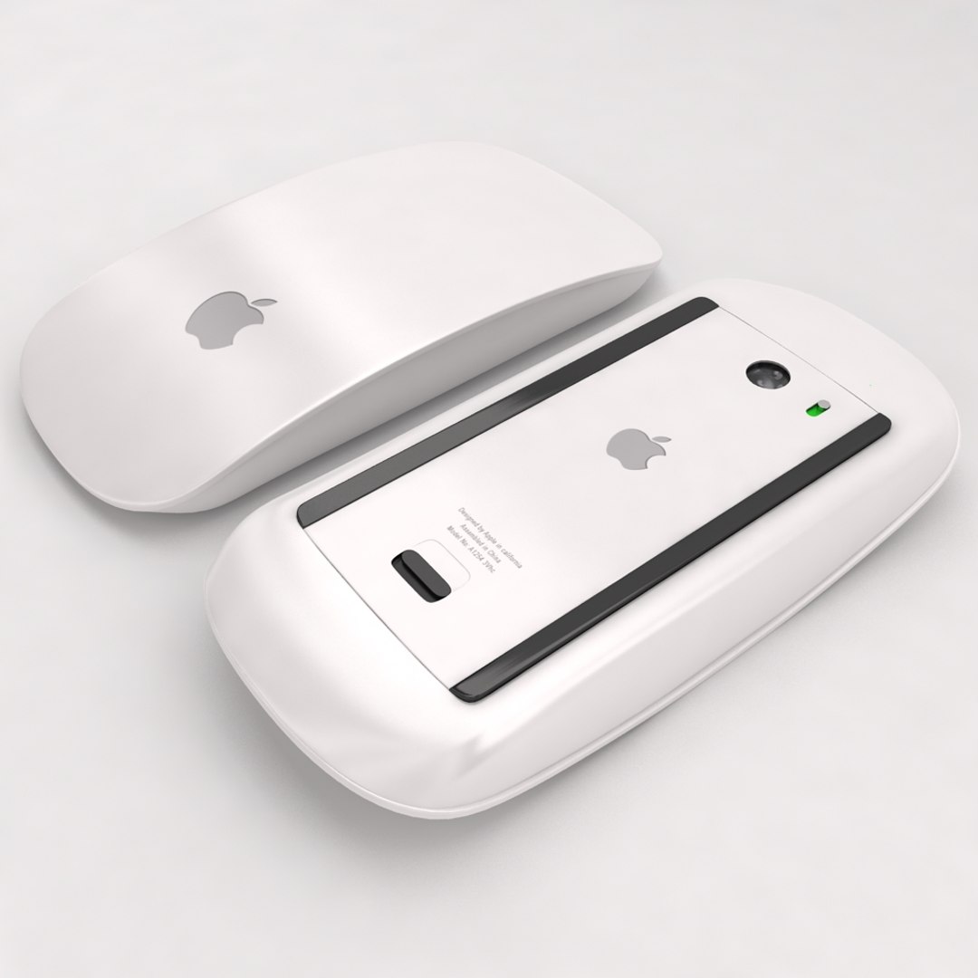 3d Model Of Mac Keyboard Mouse