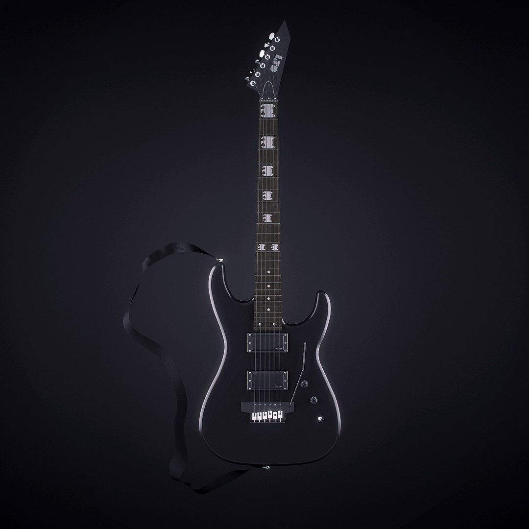 3d Model Guitar