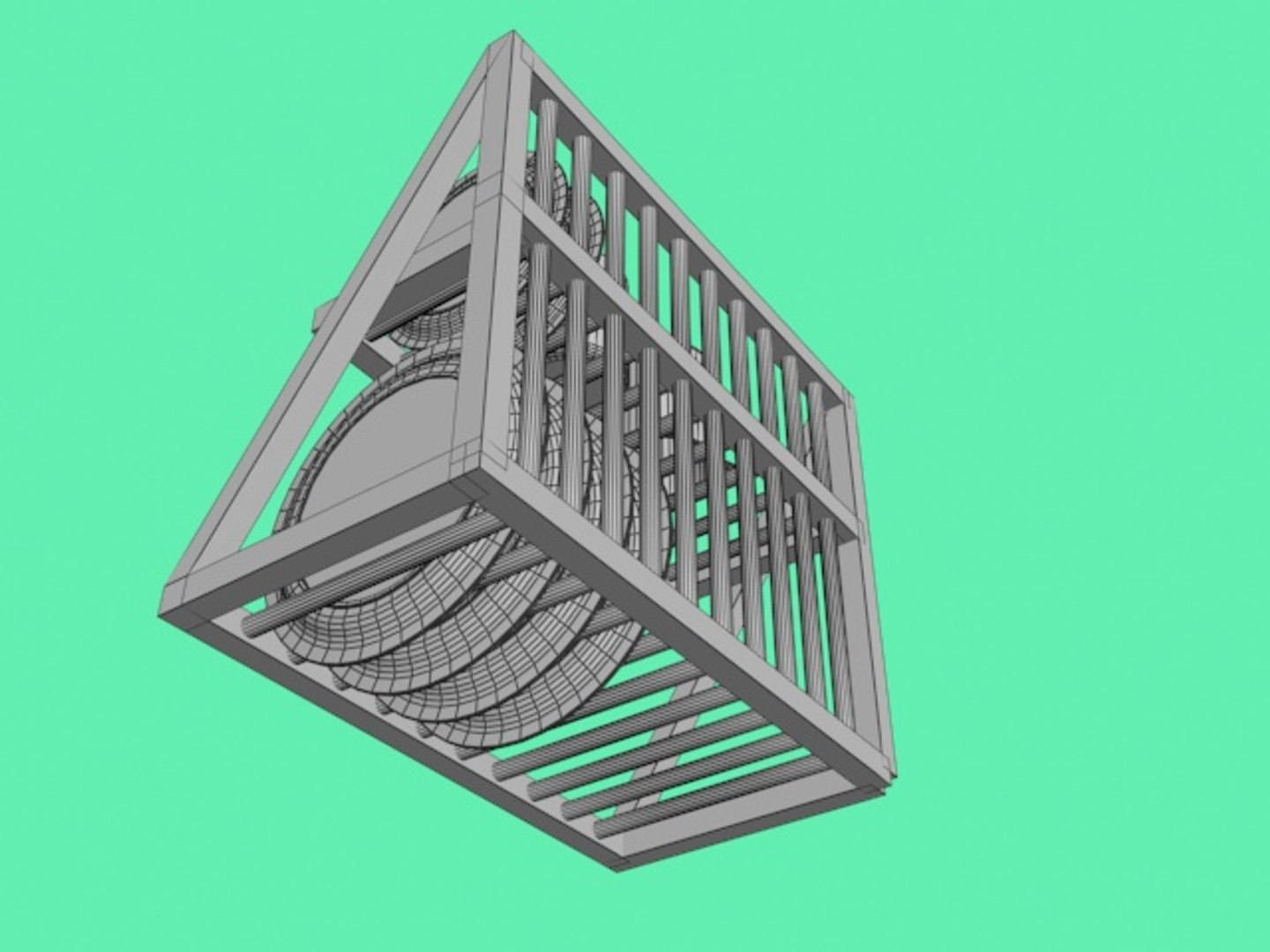 3D Plate Rack Model - TurboSquid 1364287