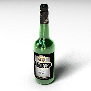 Taylor Dry Sherry Bottle