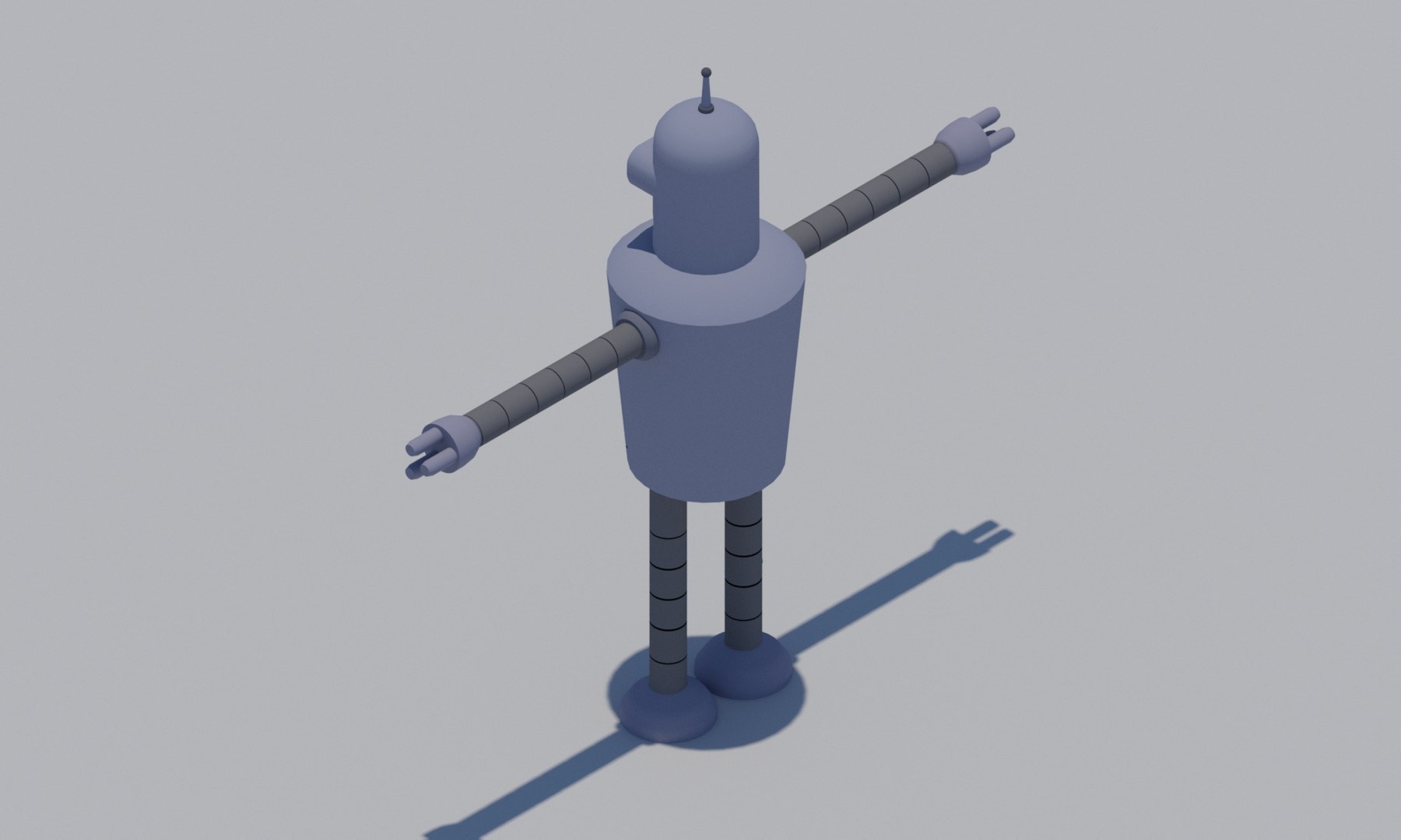 Futurama Bender Character 3D - TurboSquid 1679364