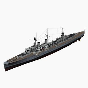 Light Cruiser Emden German Navy WW2