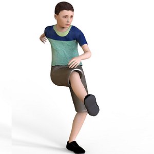 3D boy character