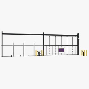 3D Industrial Gate Fance