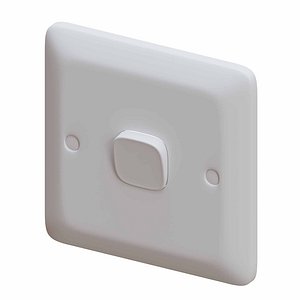 09 - Single Button Switch 3D model