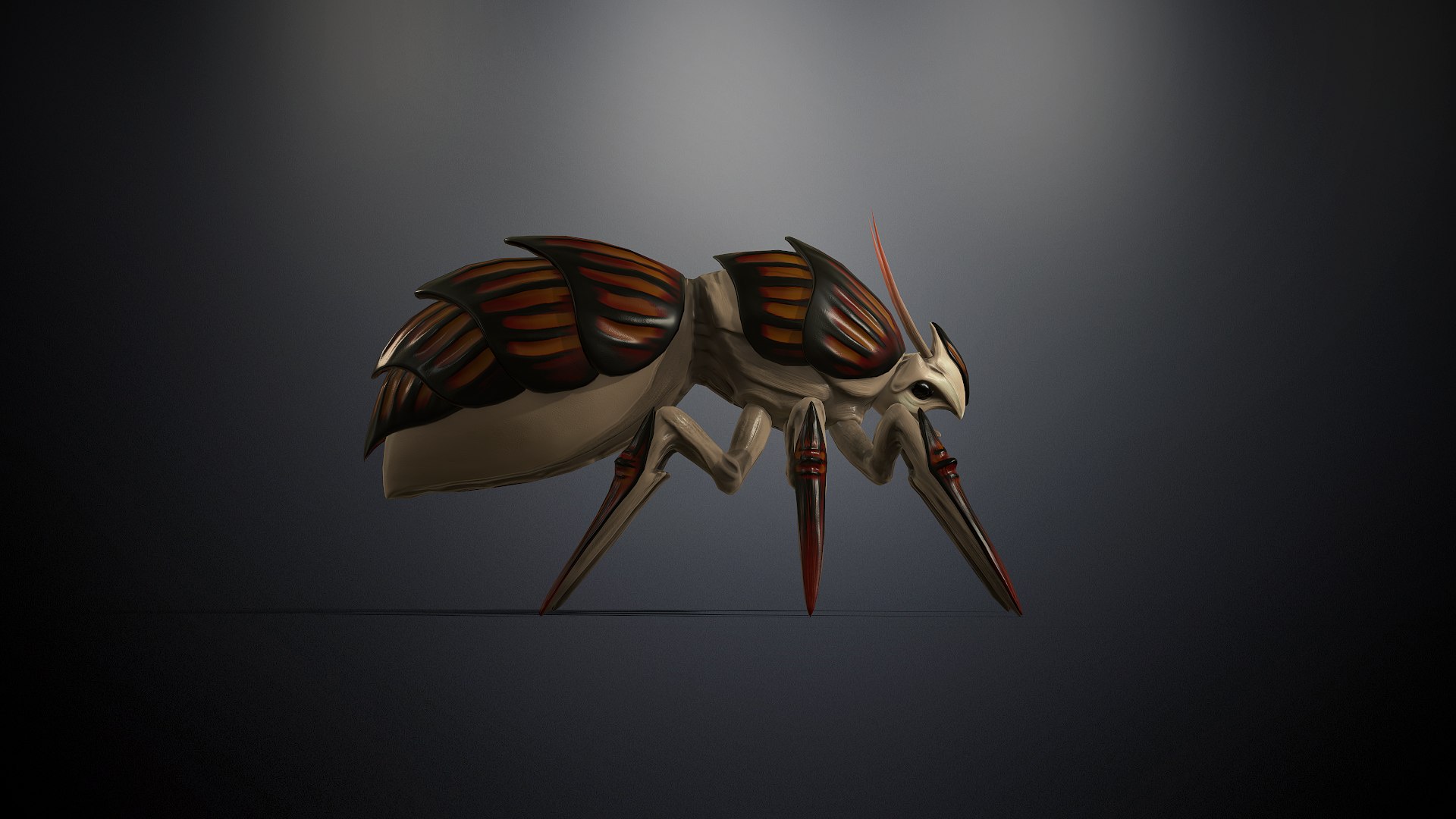 3D Pathfinder Bug Creature model https://p.turbosquid.com/ts-thumb/Jd/mrfNPn/BS/screenshot014/png/1695049717/1920x1080/fit_q87/75806ad5b9cfc81aa6145ff1301ef28c372a3ea0/screenshot014.jpg