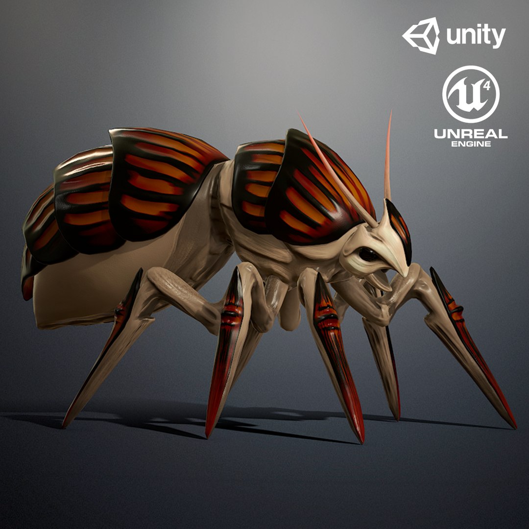 Criatura Bug Pathfinder Modelo 3D - TurboSquid 2126756
