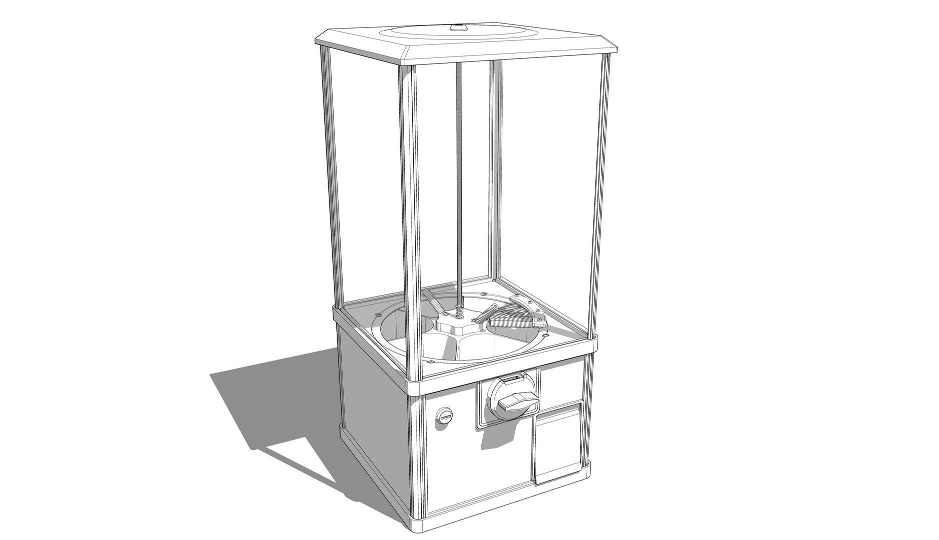 Toy Vending Capsules Machine 3D Model - TurboSquid 2183213