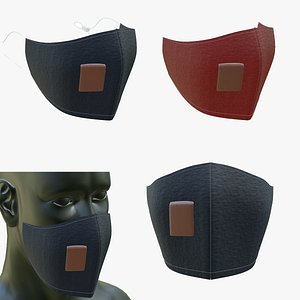 Dust Mask with Integrated Leather Filter